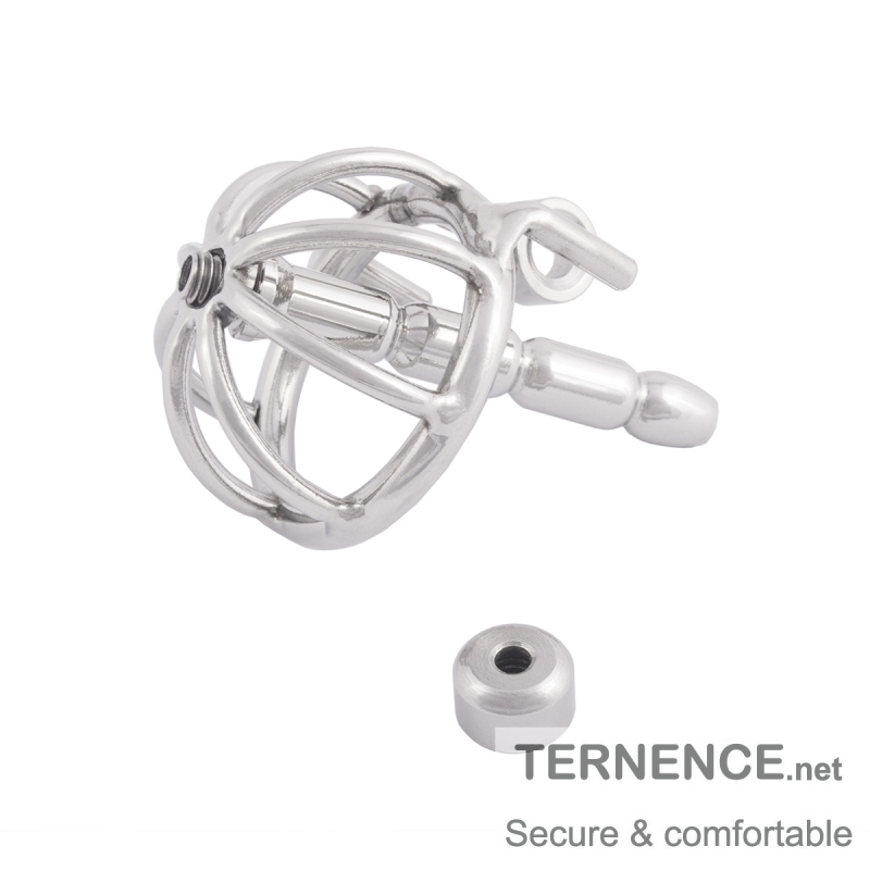TERNENCE Stainless Steel Male Chastity Device Accessories 8mm tubing