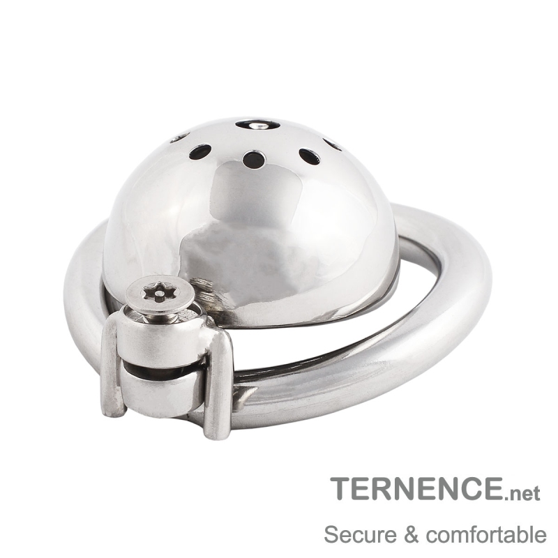 TERNENCE Male Chastity Device Cock Cage Base Ring Spares 304 Stainless Single nut Ergonomic Design