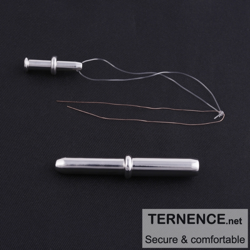 TERNENCE Stainless Steel Catheters Kit Male Sound Dilator Inserts Plug for Men, 8 Sizes Optional