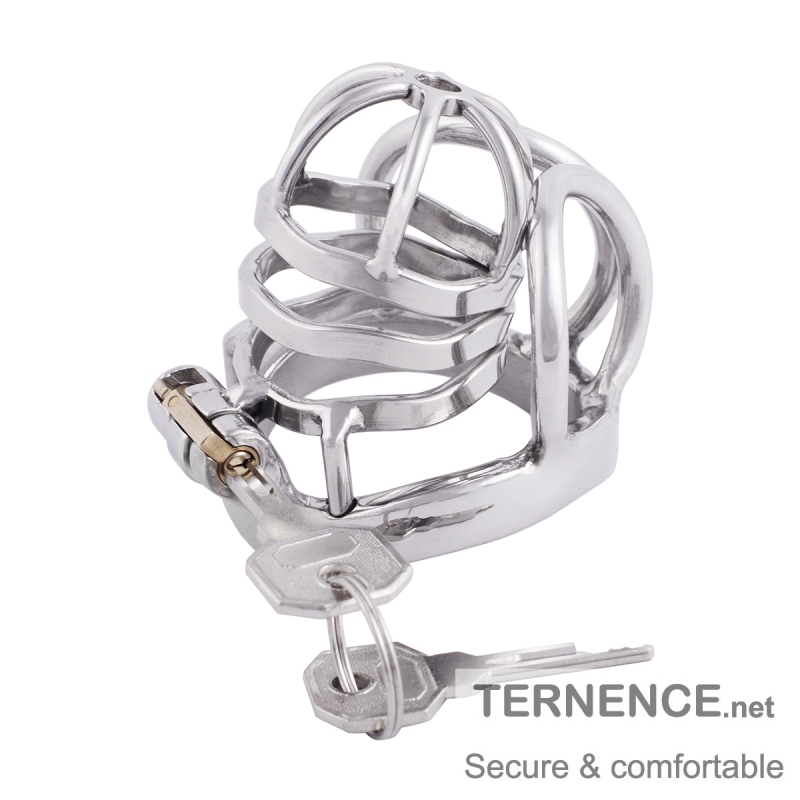 TERNENCE Male Cock Cage Stainless Steel Chastity Device ​Closed Ring (only cages do not include rings and locks)
