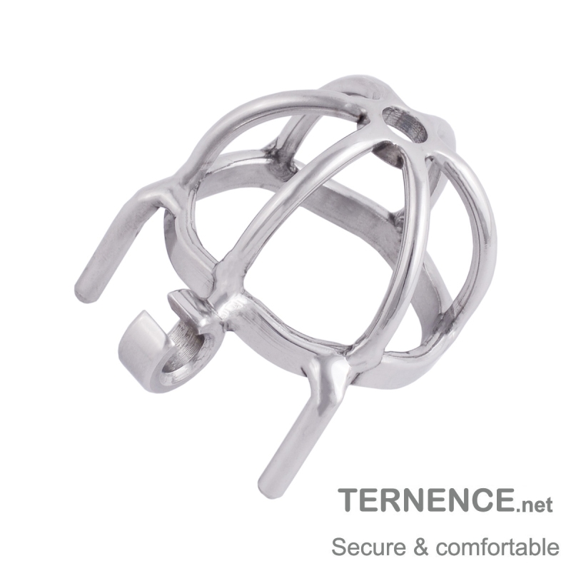 TERNENCE Small Chastity Devices Stainless Steel Men Cock Cage (only cages do not include rings and locks)