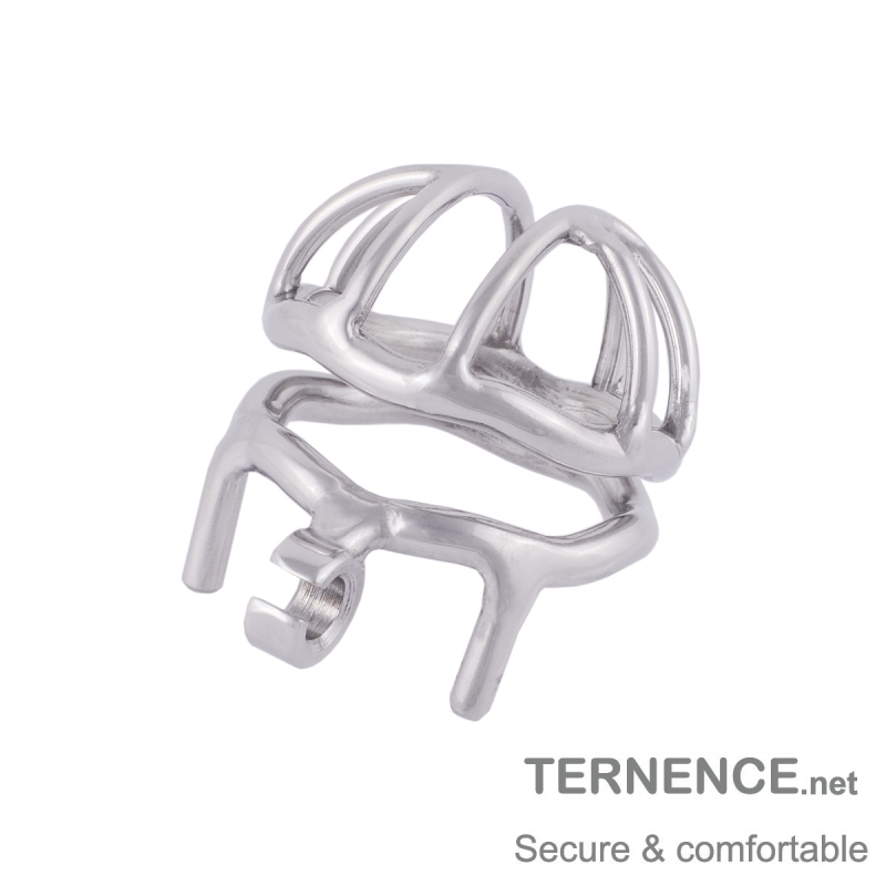 TERNENCE Medical Grade Steelone Chastity Device Male Cock Cage for Closed Ring (only cages do not include rings and locks)