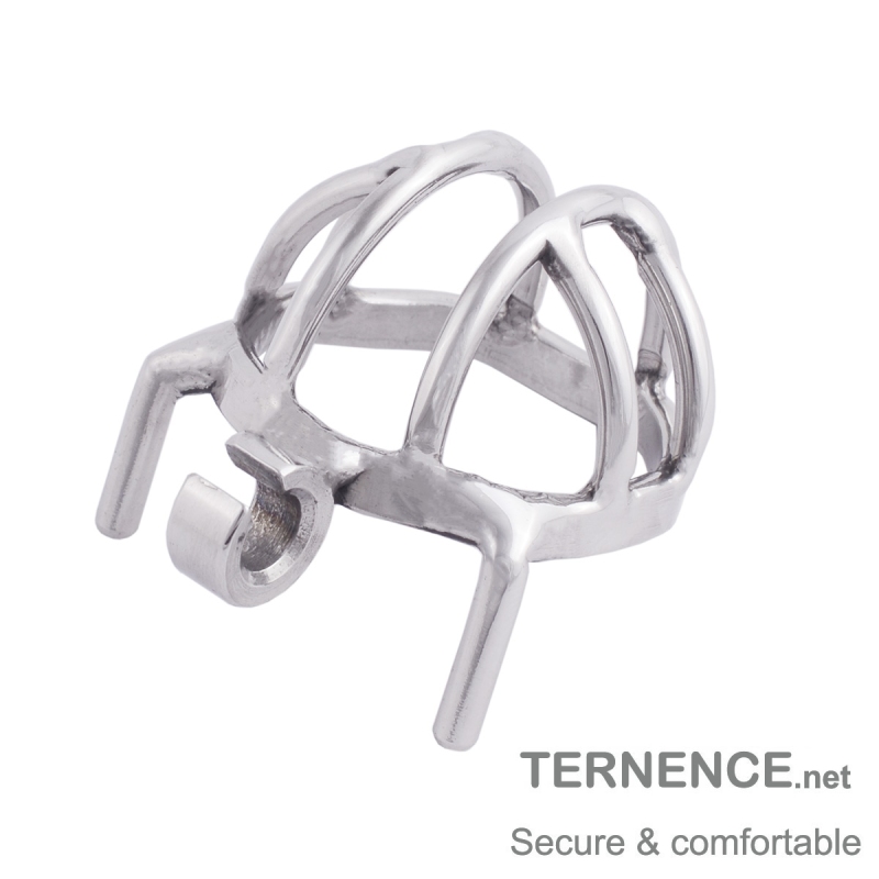 TERNENCE Small Male Cock Cage Comfortably Men Chastity Lock Belt (only cages do not include rings and locks)