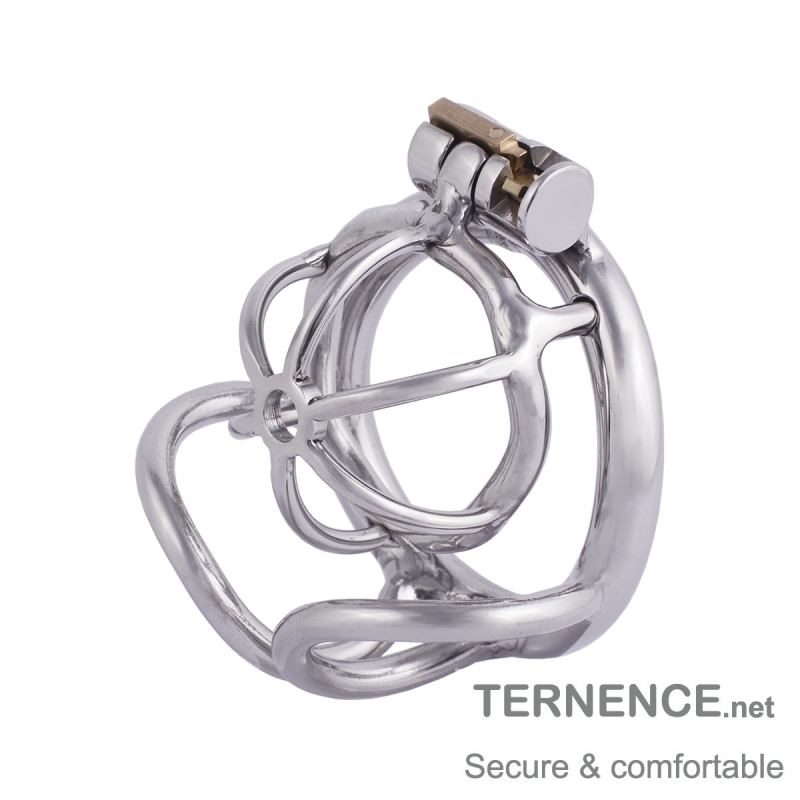 TERNENCE Male Chastity Device Small Closed Ring Cock Cage (only cages do not include rings and locks)