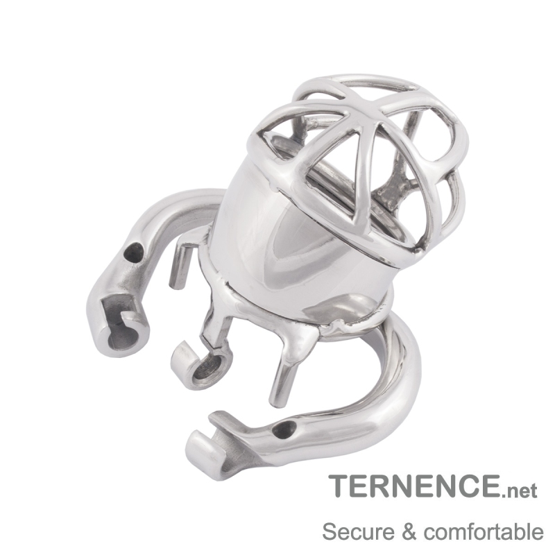 TERNENCE Men Chastity Cage Penis Lock Device for Hinged Ring (only cages do not include rings and locks)