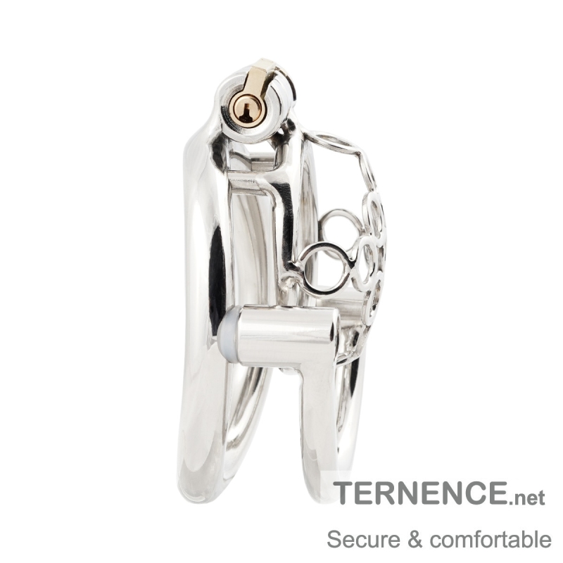 TERNENCE Mens Short Chastity Cages Prevent Escape Design Closed Ring Cock Cage for Closed Ring (only cages do not include rings and locks)
