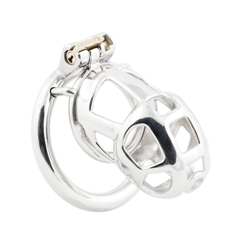 Chastity Cage Long Stainless Steel chastities Device Easy to Wear Male SM Penis Exercise Sex Toys (only cages do not include rings and locks)