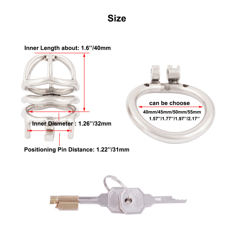 TERNENCE Chastity Device Male Virginity Lock Ergonomic Design Chastity Belt Cock Cage Adult Game Sex Toy
