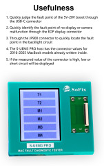 S-UEM3 PRO Mac Fault Diagnostic Tester