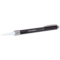LUXAMED EAR LIGHT WITH CLEAR ACRYLIC PROBE TIP - BLACK COLOR