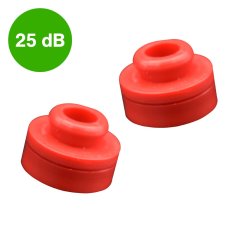 Elacin ER Replacement Filters, Red – 25dB