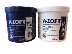 Impression material A-ZOFT, 2x800g jars