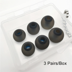 3 pairs Replacement Ear Tips Earbuds Eartips Silicone Buds for Powerbeats(S/L/M)