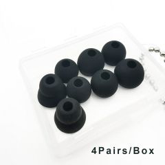 4 Pairs Replacement Ear Tips Earbuds Eartips Silicone Buds for Powerbeats IEM