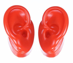 Silicone Ear Model-Red