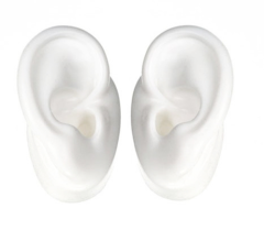 Silicone Ear Model-White