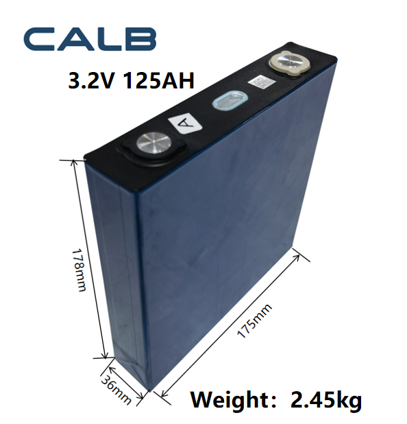 CALB 3.2V 125Ah prismatic cell lifepo4 long cycle lithium battery solar energy battery