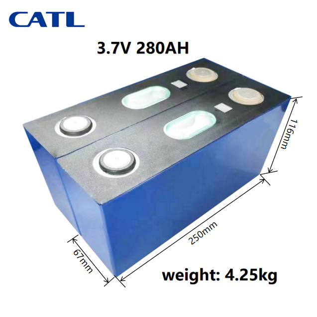 High quality nmc 3.7V catl 280Ah Prismatic Cells Battery Brand new For EV Electric Vehicle Motorcycle