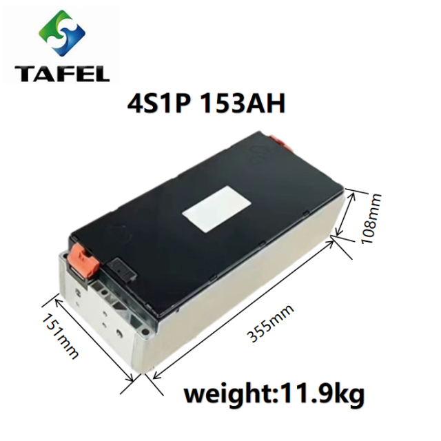 Tafel Battery Module 4S1P 14.8V 150Ah 153Ah NCM Lithium ion Battery Module for 53KWh Leaf Power Supply Electric Vehicle