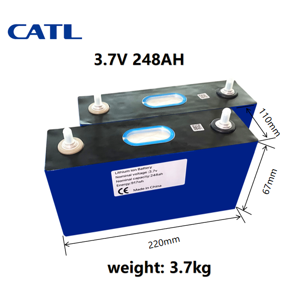 CATL 3.7V 218ah 248ah 280ah nmc prismatic large capacity lithium ion battery cells for electric forklift truck 248ah 3.7V catl