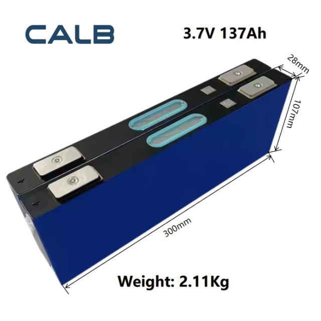 Calb 3.7V 137Ah Nmc Lithium Ion Batteries Nissan Leaf Battery Ncm Prismatic Cell 3.7V Calb Battery for RV Forklift Electric Vehicle