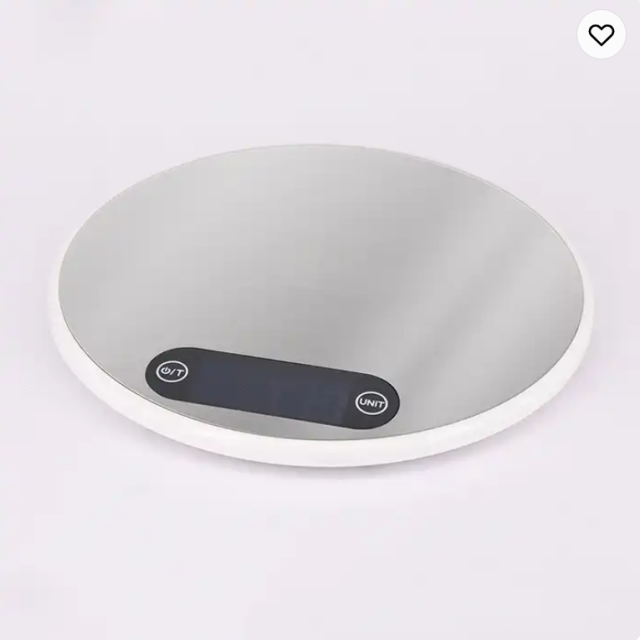 Stainless steel kitchen scale Household food electronic scale 5KG gift scale with customizable LOGO