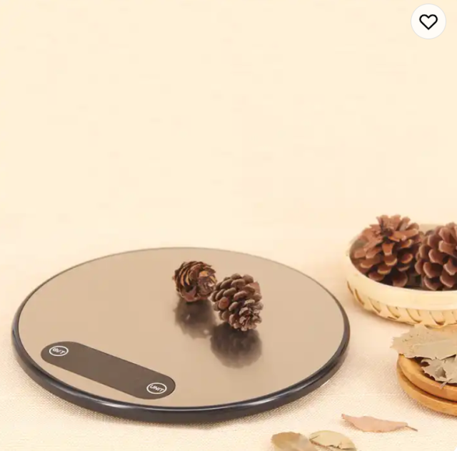 Stainless steel kitchen scale Household food electronic scale 5KG gift scale with customizable LOGO