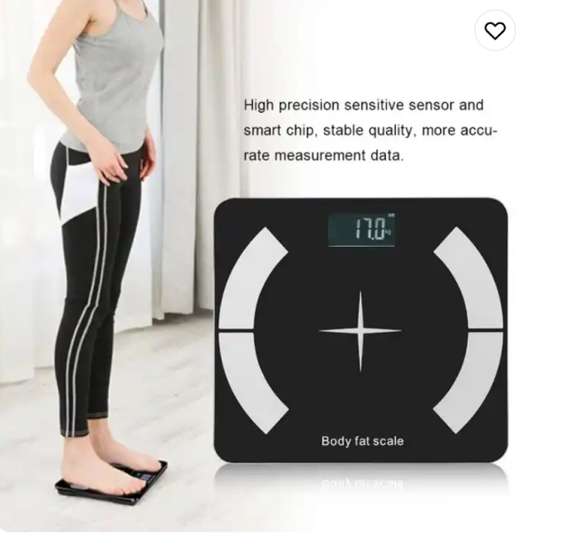 Bluetooth scales floor Body Weight Bathroom Scale Smart Backlit Display Scale Body Weight Body Fat Water Muscle Mass BMI