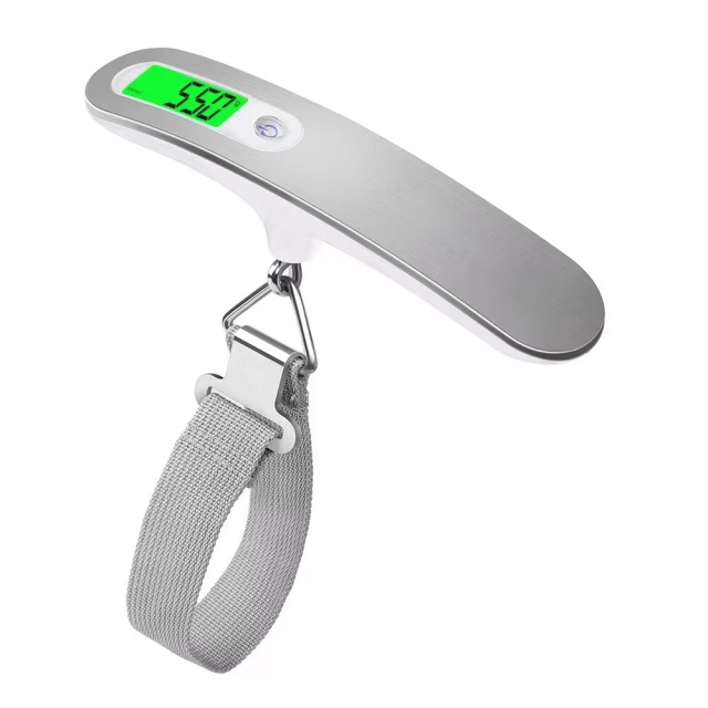 Portable 50KG webbing luggage scale air express parcel scale mini stainless steel electronic portable scale