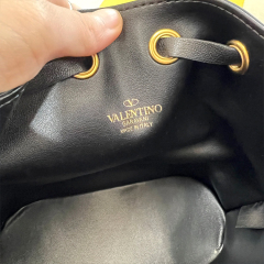 VALENTINO VLOGO Signature Mini Bucket Bag