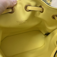 VALENTINO VLOGO Signature Mini Bucket Bag