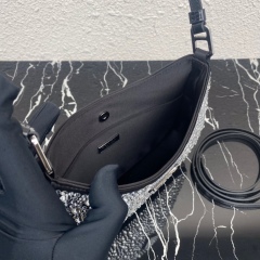 Prada Cleo crystal inspired shoulder bag