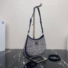 Prada Cleo crystal inspired shoulder bag