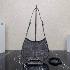 Prada Cleo crystal inspired shoulder bag