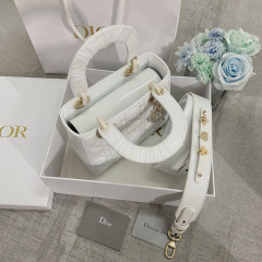 Small Size Lady Dior My ABCDior patent leather Handbag 20CM