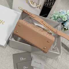 Small Size Lady Dior My ABCDior patent leather Handbag 20CM