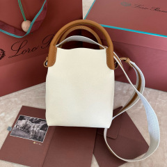 LORO PIANA Bale Medium Bucket Handbag