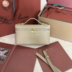 LORO PIANA Extra Pocket L19 Bag ( Golden buckle )