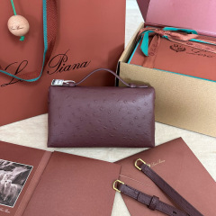 LORO PIANA Extra Pocket L19 Bag ( Golden buckle )