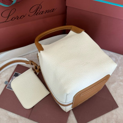 LORO PIANA Bale Medium Bucket Handbag