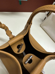 LORO PIANA Bale Mini bucket bag
