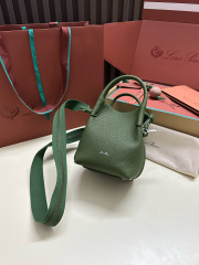 LORO PIANA Bale Mini bucket bag