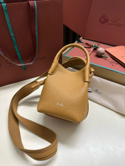 LORO PIANA Bale Mini bucket bag