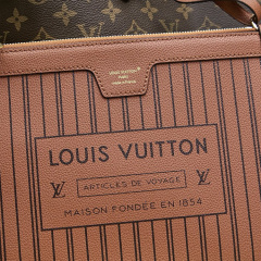 LV Neverfull Inside Out MM Tote Bag