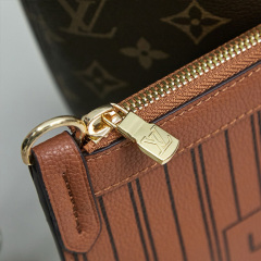 LV Neverfull Inside Out MM Tote Bag