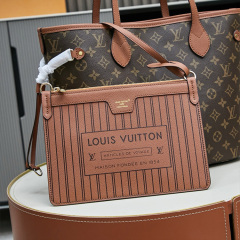 LV Neverfull Inside Out MM Tote Bag