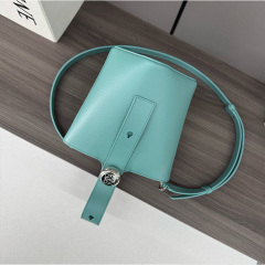 LOEWE Mini Pebble bucket in smooth calfskin