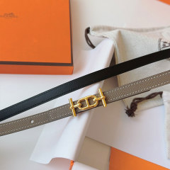 HERMES Swift Epsom Double sided Women's belt