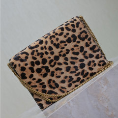YSL Cassandra Medium leopard print Chain Bag