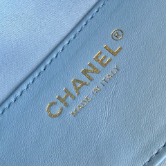 CHANEL Denim Hobo Bag
